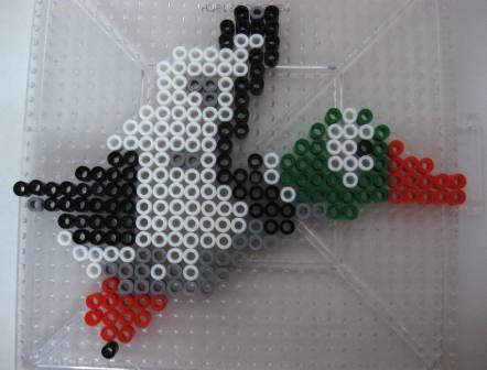 Duck (Duck Hunt) - Custom Fuse Bead Set